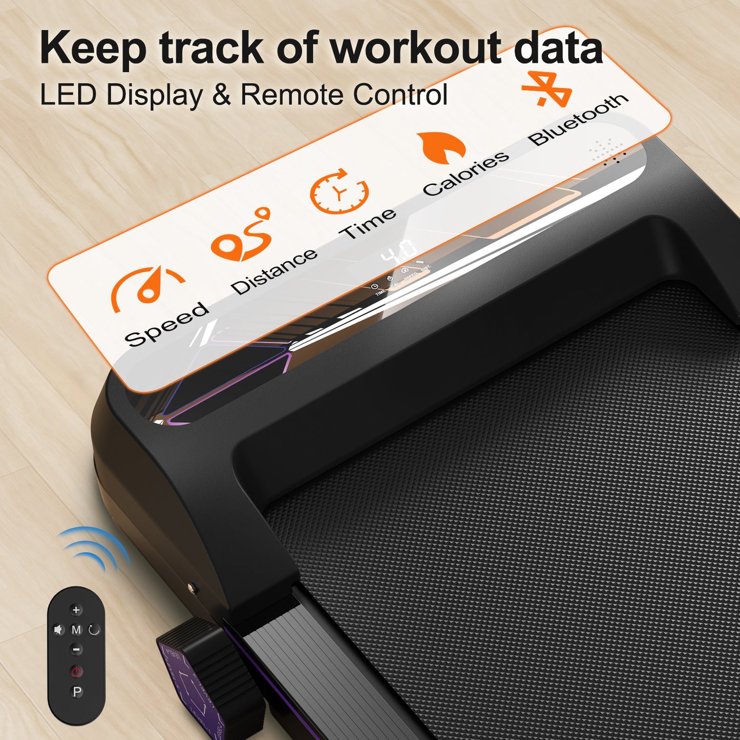 Walking Pad Under Desk Treadmill For Home Office