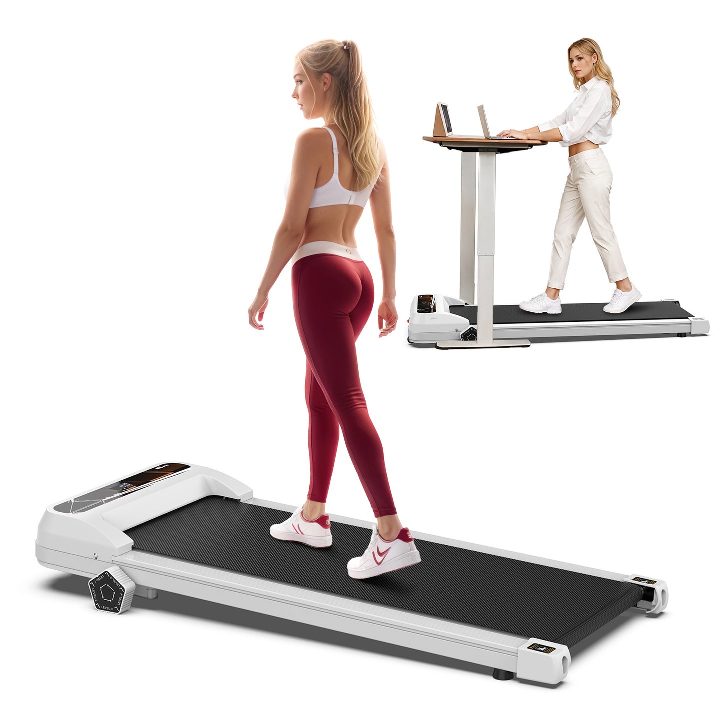 Walking Pad Under Desk Treadmill For Home Office